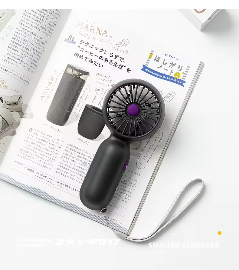 1200mah battery handheld fan usb charging personal pocket fan mini portable small fan 1