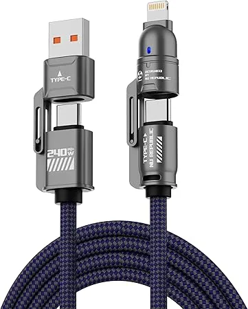 240w 4 in 1 super fast charging cable 2 240w 4 in 1 super fast charging cable 2