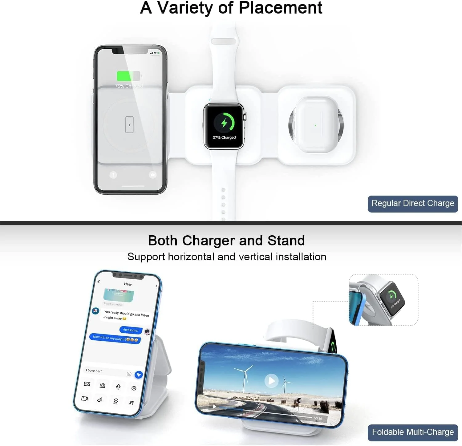 3 in 1 wireless charging pad 7 3 in 1 wireless charging pad 7