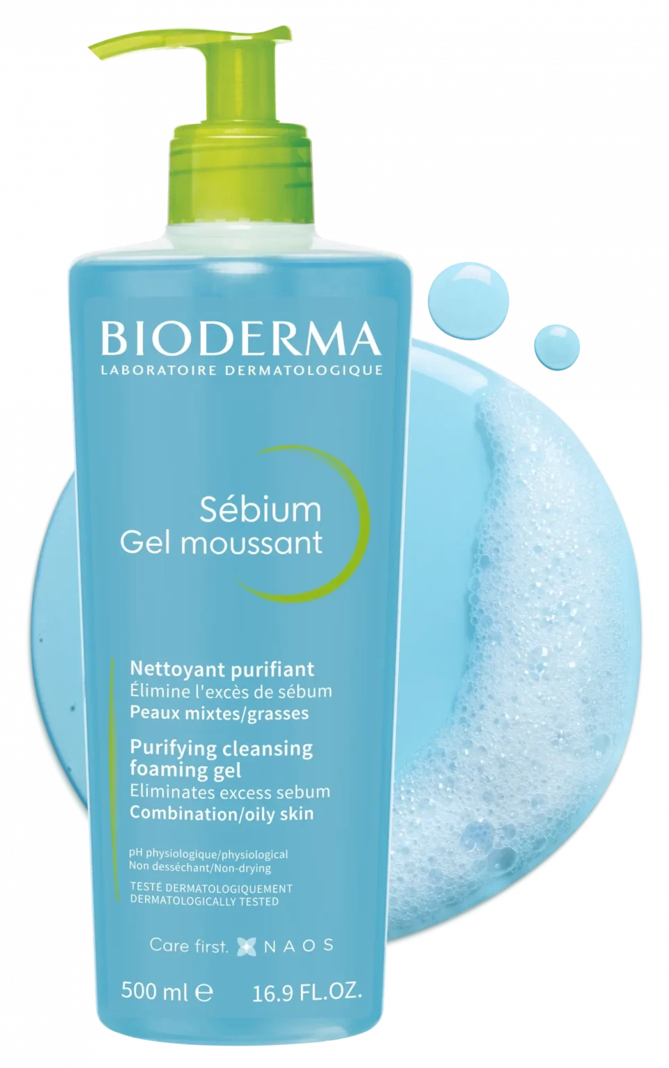bioderma face cleanser s bium makeup removing cleanser skin purifying face wash for combination to oily skin 2 (1)