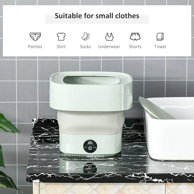 foldable mini laundry machine 1